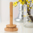 Bamboo Wood Yarn Winder Stand, Rotating Tabletop Yarn Spool Holder For Knitting And Crochet with smooth rotating ball design
