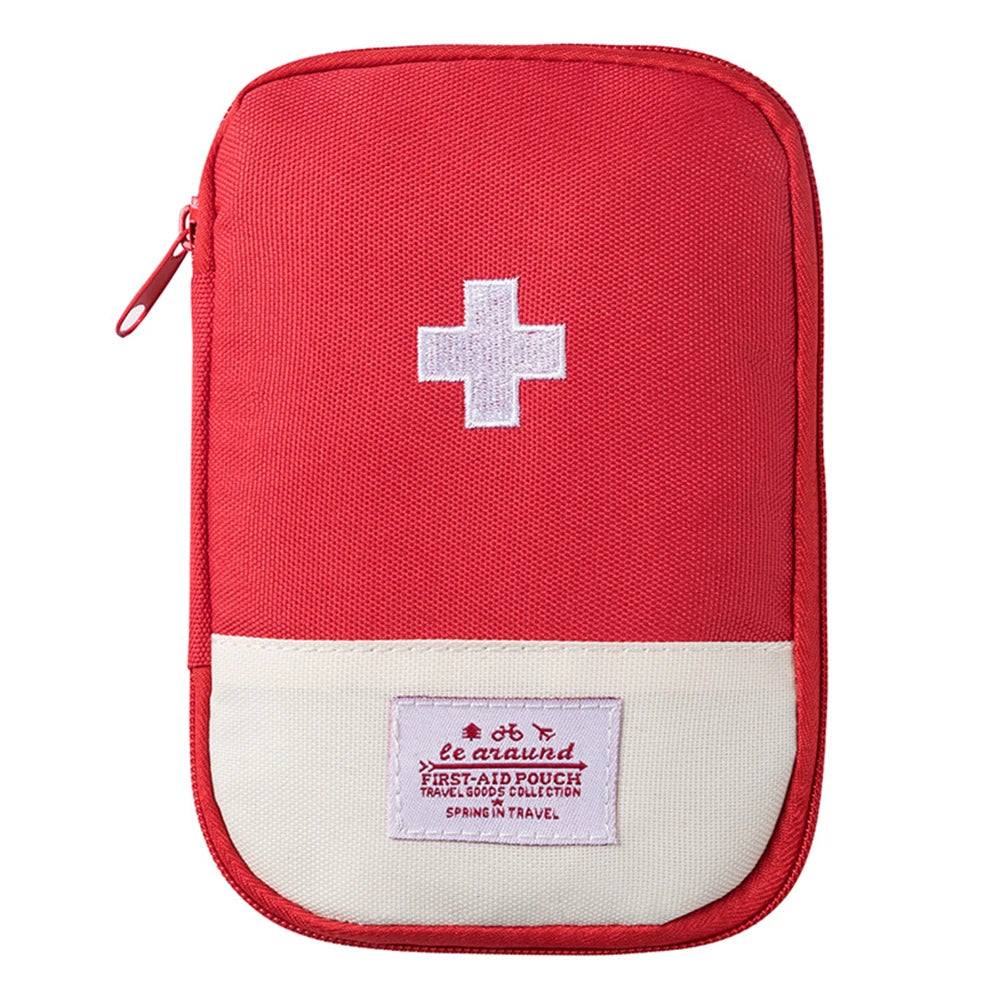 Portable First Aid Storage Bag, Waterproof Oxford Cloth Medicine Organizer For Travel Camping