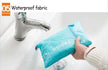 7-Piece Travel Packing Cubes Set, Waterproof PVC Luggage Organizer Bags For Clothes And Shoes with clear waterproof PVC storage compartments