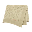 Soft Cotton Baby Blanket 90x70cm Newborn Knit Swaddle Wrap For Stroller Nursery in a cozy knit design
