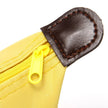 Waterproof Nylon Cosmetic Bag For Women, Cute Dumpling Shape, Zipper Makeup Travel Pouch available in multiple solid colors