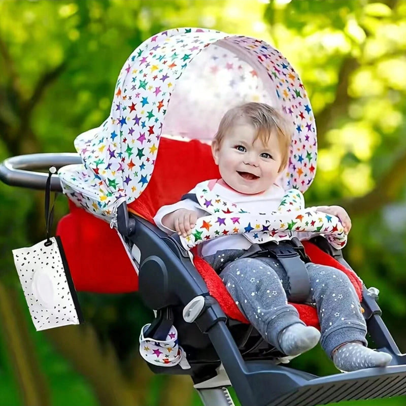 Reusable Baby Wipe Case, Travel Tissue Holder, Wet Wipes Storage Pouch, EVA Mask Bag in a compact modern design