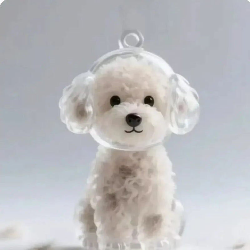 Pet Hair Memorial Keychain, Cat-Shaped Resin Storage Capsule For Cat And Dog Fur Keepsake for storing pet fur or whiskers