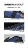 AIRAJ 14-Inch Tool Bag, Waterproof Oxford Cloth Electrician Organizer With 5 Pockets featuring five exterior tool pockets