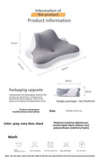 Multi-Functional Wedge Pillow For Sleeping, Reading, Phone Use, Cervical Support Headboard Cushion providing support for the back, shoulders, neck, and head