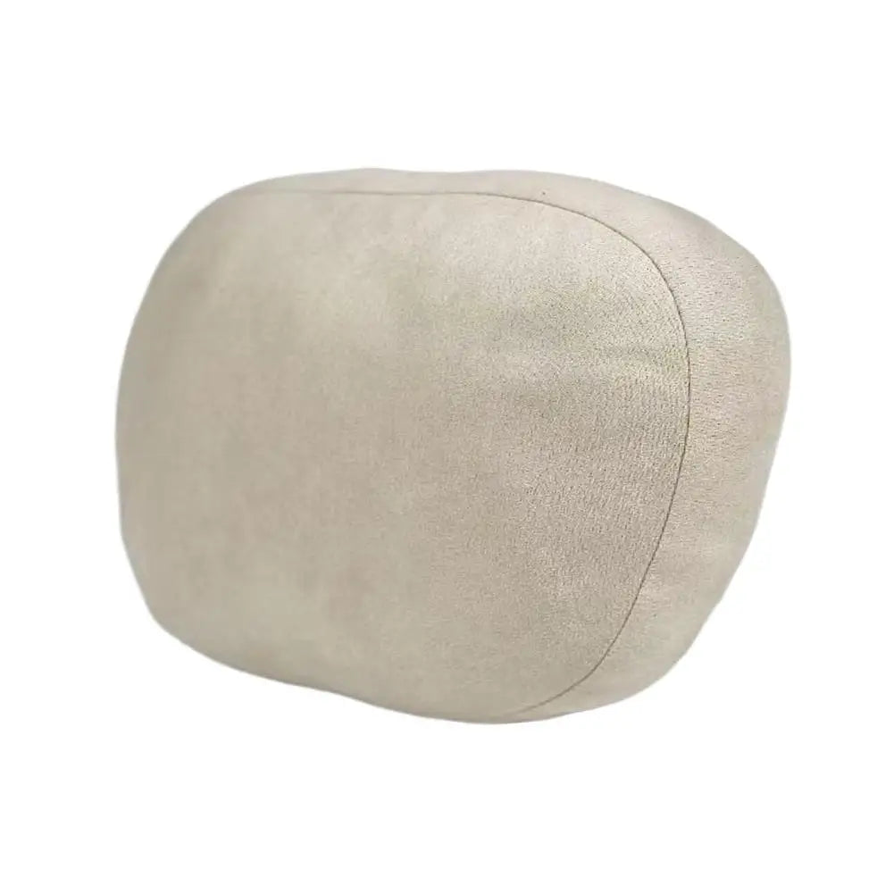 Universal Car Headrest Neck Pillow, Soft Suede Cushion For Driving Comfort And Posture Support