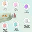 Electric Baby Nail Trimmer Kit With LED Light, Safe File For Newborns, Infants & Adults for smooth baby fingernail and toenail care