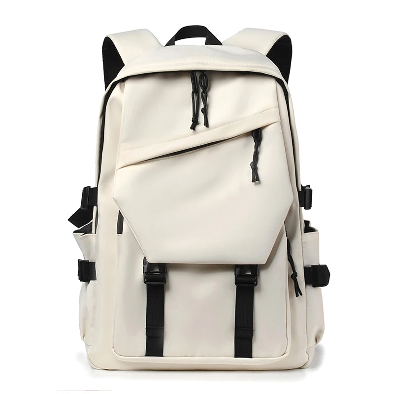 Large Capacity Nylon Backpack, 20-35L Unisex Travel School Work Bag, Lightweight available in multiple colors