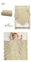 Soft Cotton Baby Blanket 90x70cm Newborn Knit Swaddle Wrap For Stroller Nursery for cozy newborn comfort