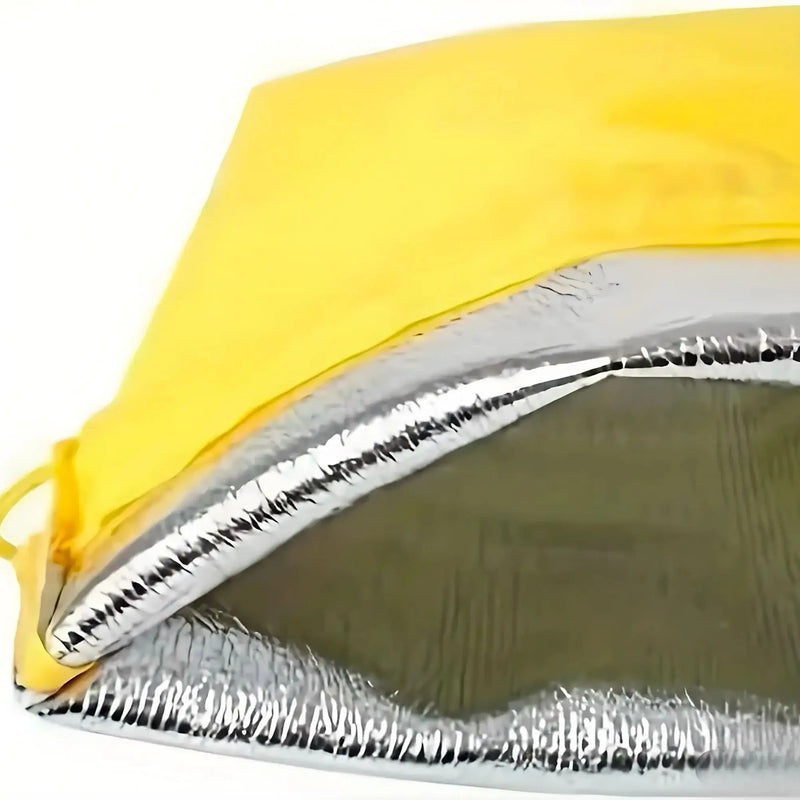 Reusable Yellow Banana Storage Bag, Drawstring Produce Keeper For Fruits & Vegetables, reusable washable produce pouch