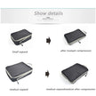 Foldable Compression Packing Cubes, Waterproof Oxford Travel Bags With Handles, Luggage Organizer shown as a durable suitcase packing solution