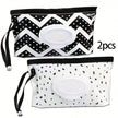 Reusable Baby Wipe Case, Travel Tissue Holder, Wet Wipes Storage Pouch, EVA Mask Bag shown in a compact modern design