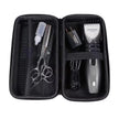 EVA Hair Dryer Travel Case, Shockproof Waterproof Electronics Organizer With Double Zipper in black, compact protective storage case for hair dryers and small electronics