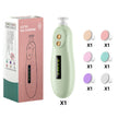 Electric Baby Nail Trimmer Kit With LED Light, Safe File For Newborns, Infants & Adults with gentle filing system
