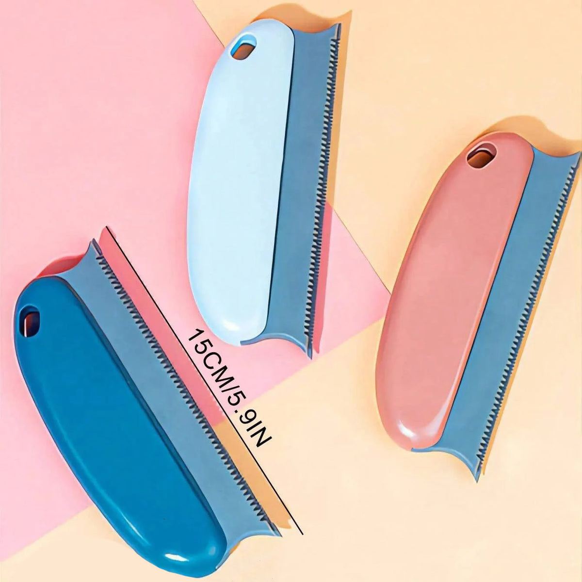 Pet Hair Remover Brush For Cats And Dogs, Gentle Deshedding Comb For Fur Cleaning