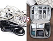Waterproof EVA Cable Organizer Bag, Portable Electronics Travel Case For USB Chargers featuring a durable protective hard shell