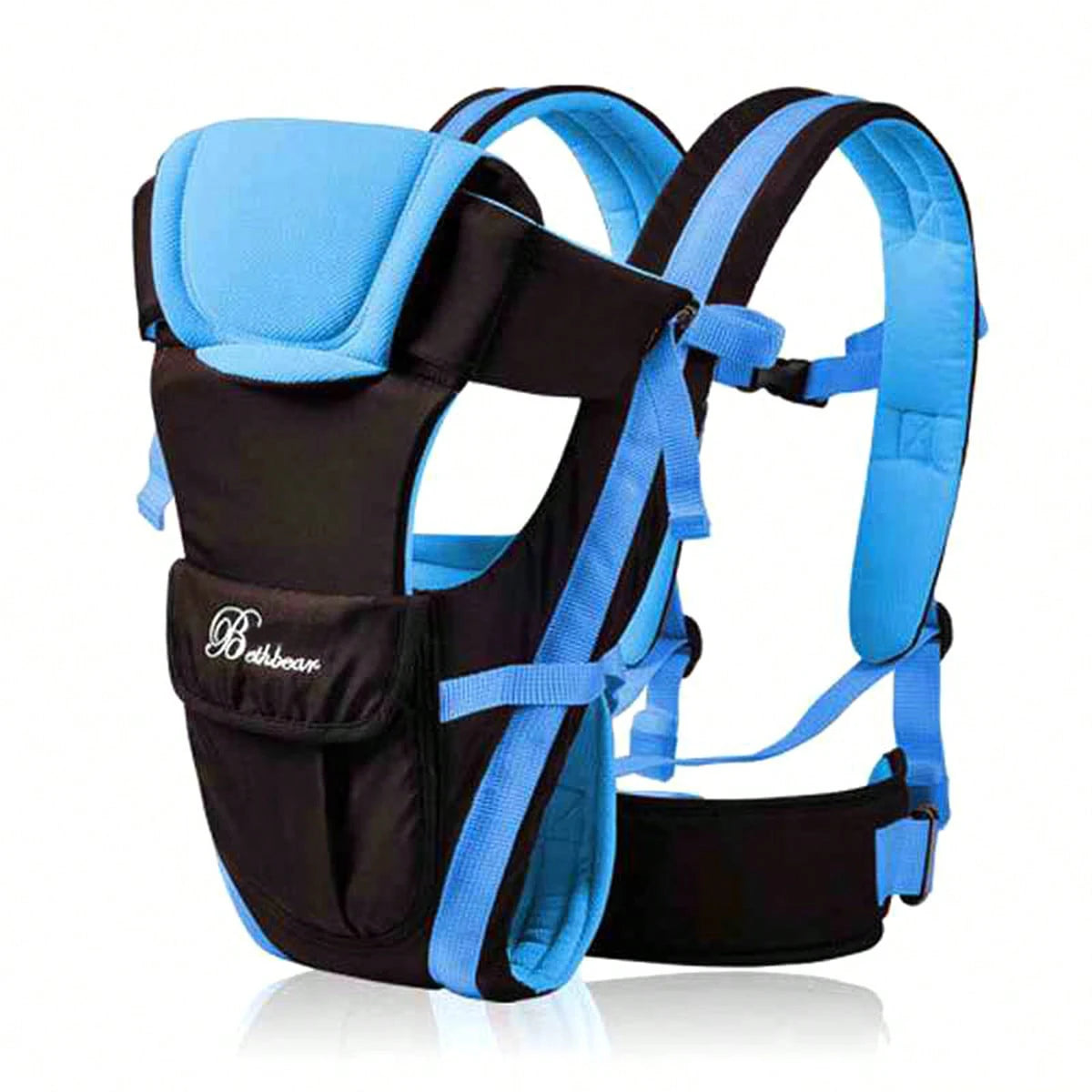 4-In-1 Ergonomic Baby Carrier Backpack, Adjustable Newborn-To-Toddler Sling, 5 Carry Positions