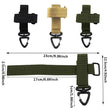 1/2Pcs Tactical Glove Buckle Hook, Military Gear Hanger For Camping, Hiking And Climbing displayed as a lightweight military-style glove holder for camping, hiking, and climbing gear