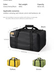 BISINNA Camping Storage Bag 26L/30L/42L, Foldable Gas Tank Organizer With Adjustable Dividers made from durable Oxford cloth for outdoor travel