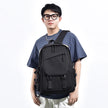 Large Capacity Nylon Backpack, 20-35L Unisex Travel School Work Bag, Lightweight with spacious main compartment