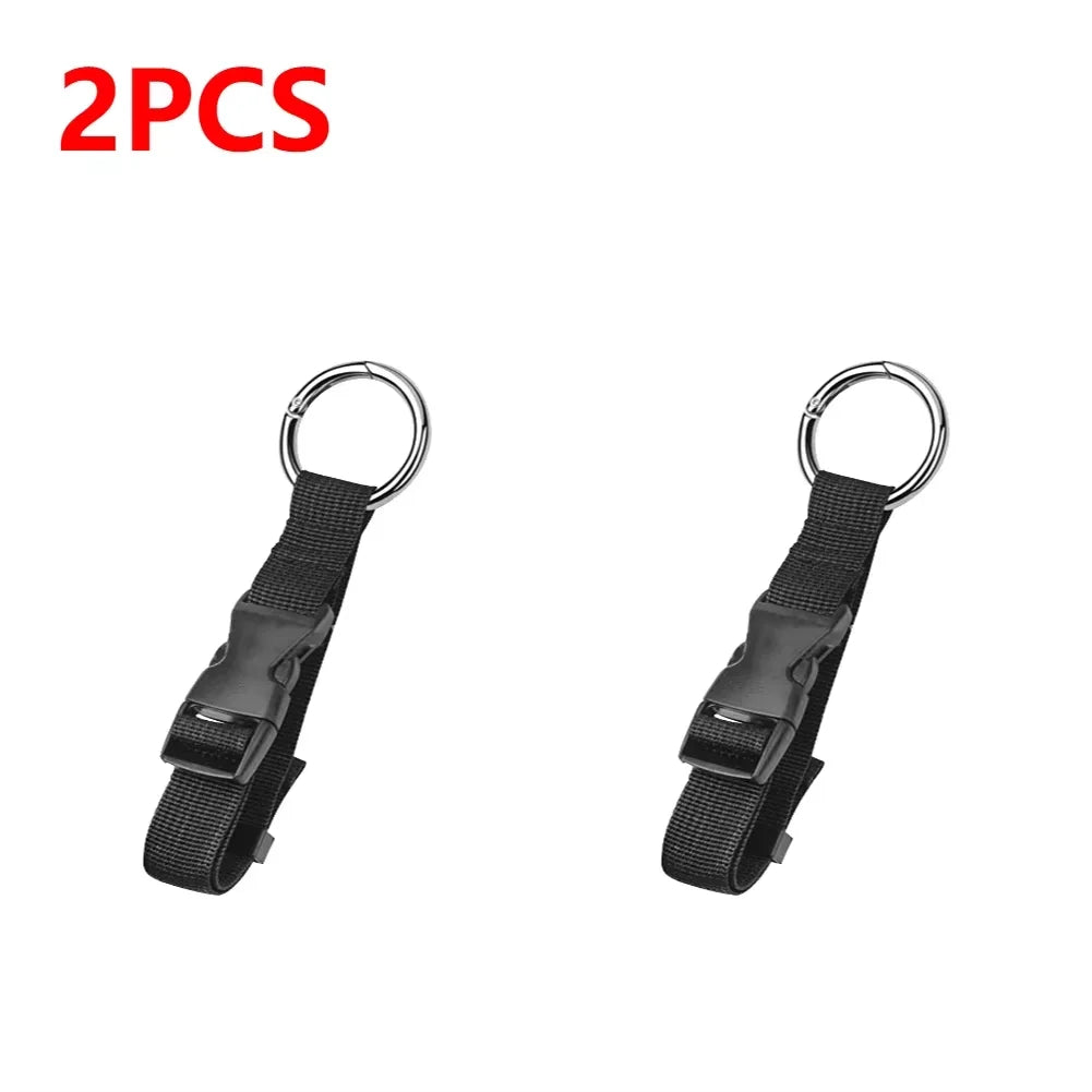 Travel Luggage Strap With Quick-Release Buckle, Backpack Add-A-Bag Belt & Jacket Holder