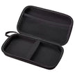 EVA Hair Dryer Travel Case, Shockproof Waterproof Electronics Organizer With Double Zipper in black exterior