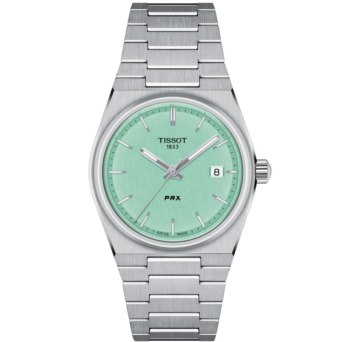 Tissot PRX 35mm Quartz Stainless Steel Integrated Bracelet Watch T1372101109100